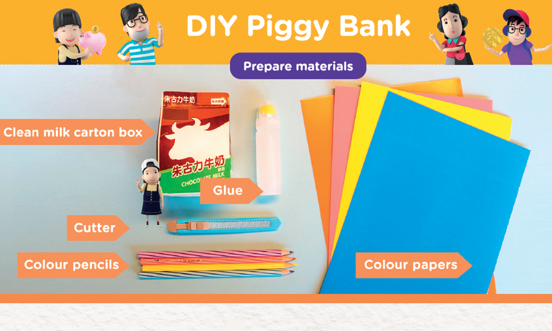 DIY Piggy Bank<br>[Aged 5-8]