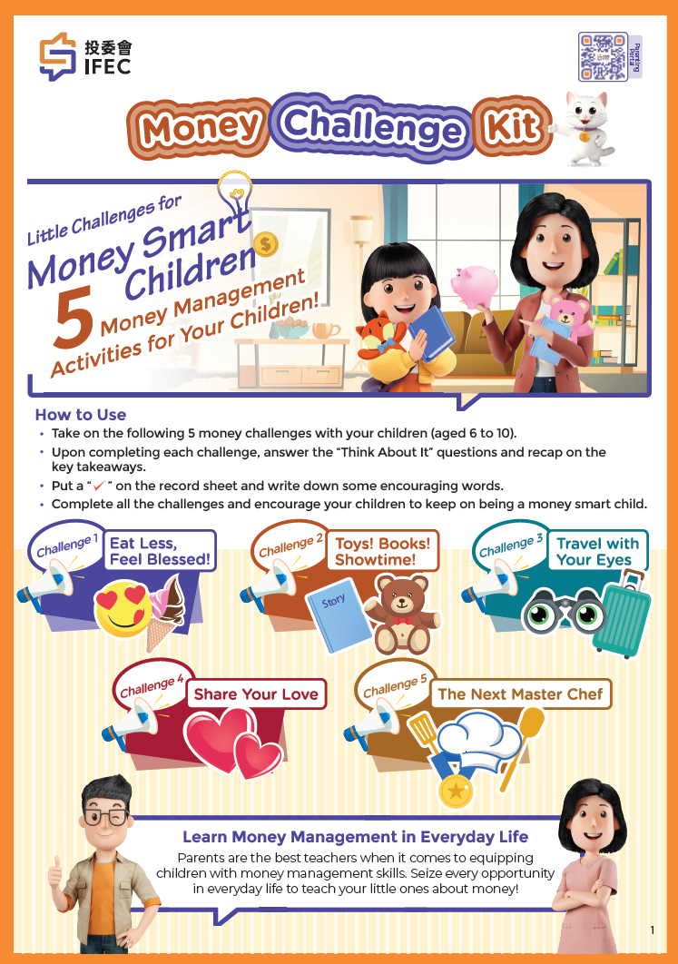 Money Challenge Kit: 5 Money management activities for your children! Money Challenge Kit: 5 Money management activities for your children!