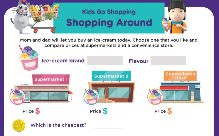 Kids Go Shopping: Shopping Around&ensp;[Aged 8-11]