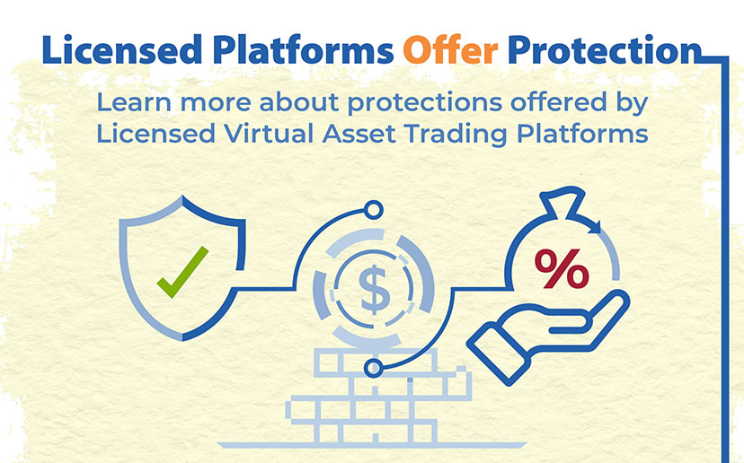 Licensed virtual asset trading platforms offer protection 